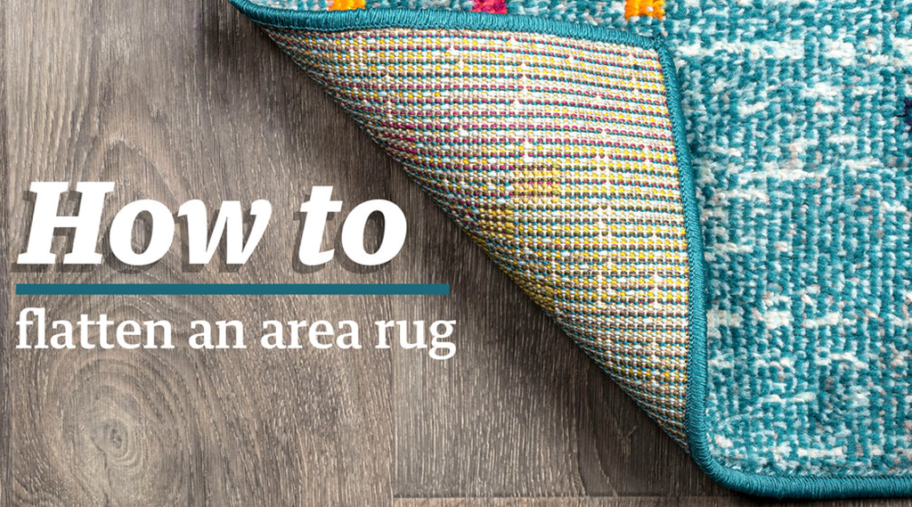 How To Flatten a Rug Corner - Thistlewood Farm