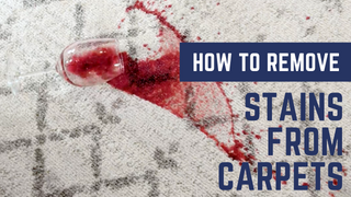 How To Remove Stains From Carpets