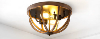 Flush Mount/ Semi Flush Mount Farmhouse Lighting You'll Love in 2020