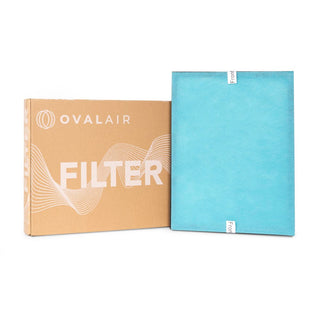 OVALAIR Air Purifier & 3 Filters Bundle