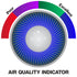 OVAL AIR 3-Stage H13 Smart True HEPA Desk Air Purifier