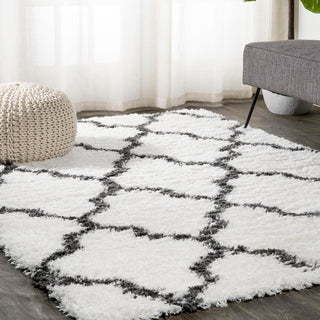 Barrow Marrakesh Shag Trellis with Area Rug