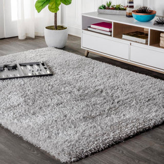 Ternate Aydin Solid Plush Shag Area Rug