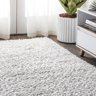 Ternate Aydin Solid Plush Shag Area Rug