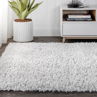 Ternate Aydin Solid Plush Shag Area Rug