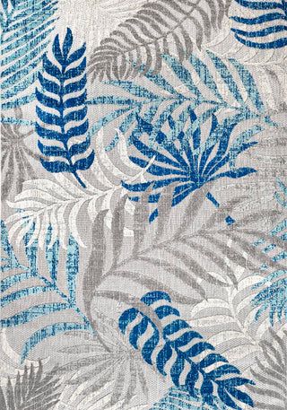 Lynx Tropics Palm Leaves Indoor/Outdoor Area Rug