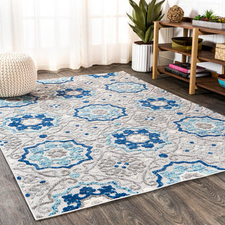 Eridanus Mediterranean Medallion Indoor/Outdoor Area Rug