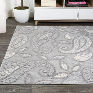 Auckland Julien Paisley High-Low Indoor/Outdoor Area Rug