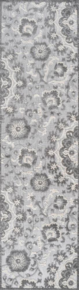 Wellington Lucena Modern Medallion High-Low Area Rug