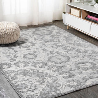 Wellington Lucena Modern Medallion High-Low Area Rug