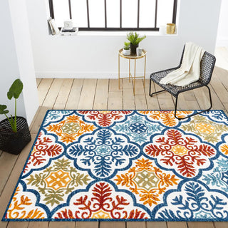 Hamilton Cassis Ornate Ogee Trellis Area Rug