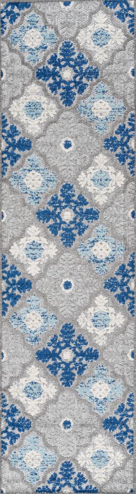 Hamilton Cassis Ornate Ogee Trellis Area Rug