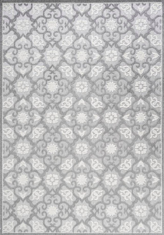 Lower Gallia Tile Trellis High-Low Area Rug