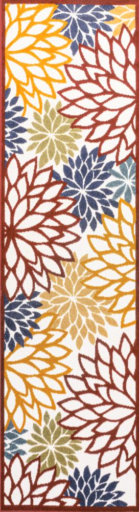 Jiya minori Floral Indoor/outdoor Area Rug