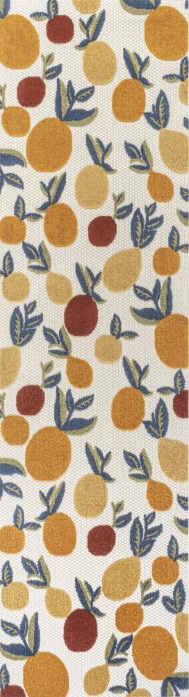 Audrey bold Lemon High-low Indoor/outdoor Area Rug