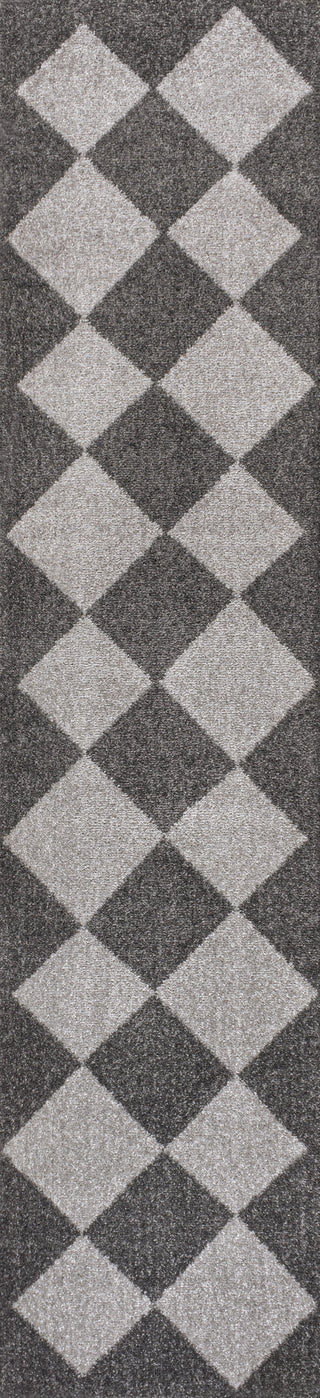 Daxaa Classic Geometric Diamond Pattern Area Rug