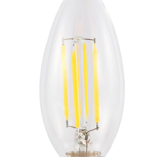 Performance Non-Dimmable C35-4W LED Edison Glass Bulbs with E12 Base