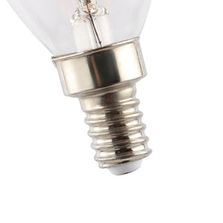 Performance Non-Dimmable C35-4W LED Edison Glass Bulbs with E12 Base