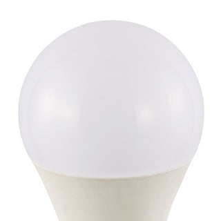 Global Non-Dimmable A19-9W LED Bulbs with E26 Base, 80+ CRI, Warm White 2700K, 805 Lumens, White (Pack of 4)