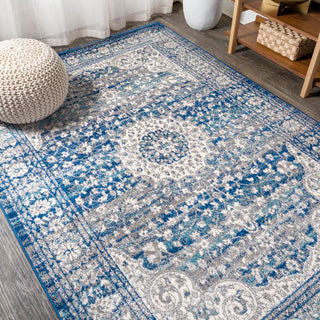 Crux Scala Ornate Bohemian Medallion Area Rug