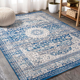 Crux Scala Ornate Bohemian Medallion Area Rug