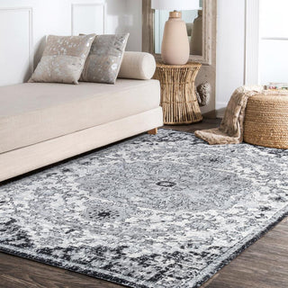 Walter Ornate Boho Medallion Area Rug