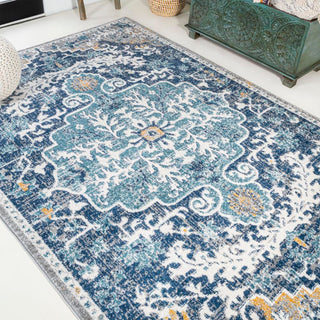 Walter Ornate Boho Medallion Area Rug