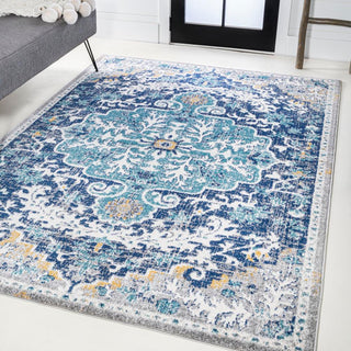 Walter Ornate Boho Medallion Area Rug