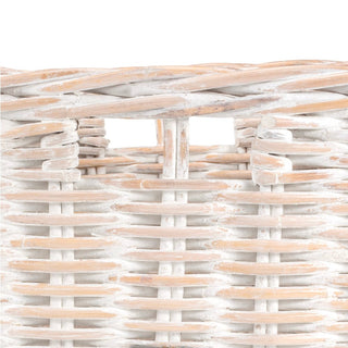 Reed Southwestern Hand-Woven Rattan Nesting Baskets with Handles