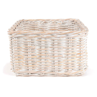 Reed Southwestern Hand-Woven Rattan Nesting Baskets with Handles