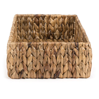 Tress Minimalist Hand-Woven Hyacinth Nesting Baskets