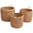 Brown/Natural (Set of 3)