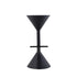 Olivia 29.75 Modern Industrial Iron Hourglass Backless Bar Stool with Foot Rest