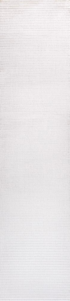 Marlo Modern Minimalist Pinstripe High-low Area Rug