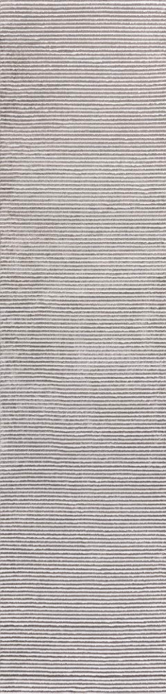 Marlo Modern Minimalist Pinstripe High-low Area Rug