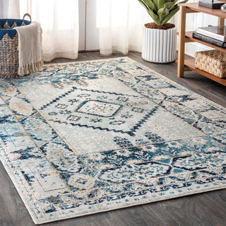 Nova Osuna Diamond Vintage Medallion Area Rug