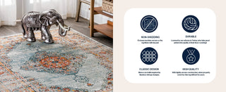 Melville Cadiz Vintage Medallion Area Rug