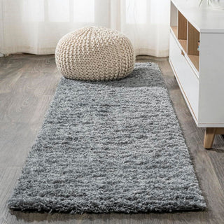 Dunedin Groovy Solid Shag Area Rug