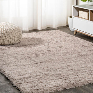 Dunedin Groovy Solid Shag Area Rug