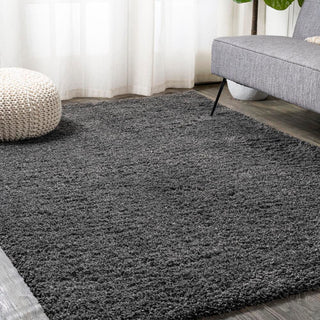 Dunedin Groovy Solid Shag Area Rug