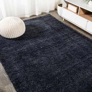 Dunedin Groovy Solid Shag Area Rug