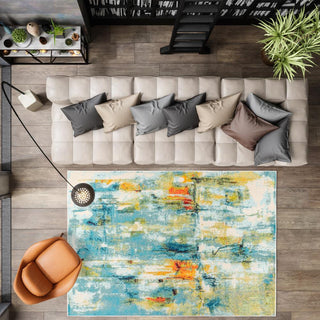 Holland Contemporary POP Modern Abstract Area Rug