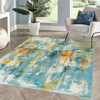 Holland Contemporary POP Modern Abstract Area Rug