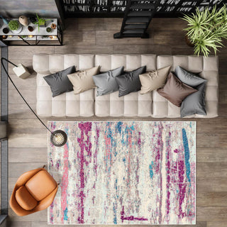 Boston Contemporary POP Modern Abstract Area Rug