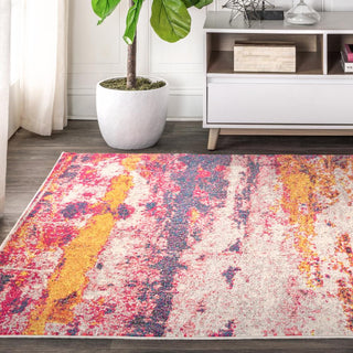 Boston Contemporary POP Modern Abstract Area Rug