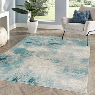 Melbourne Contemporary POP Modern Abstract Area Rug