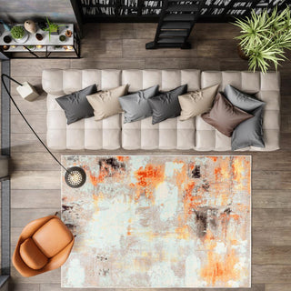 Melbourne Contemporary POP Modern Abstract Area Rug