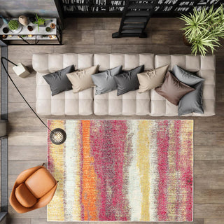 Cryatt Contemporary POP Modern Abstract Area Rug