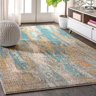 Wyatt Contemporary POP Modern Abstract Area Rug