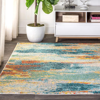 Wyatt Contemporary POP Modern Abstract Area Rug